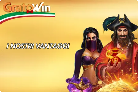 Gratowin casino Vantaggi