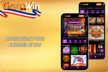 Application pour Android et iOS