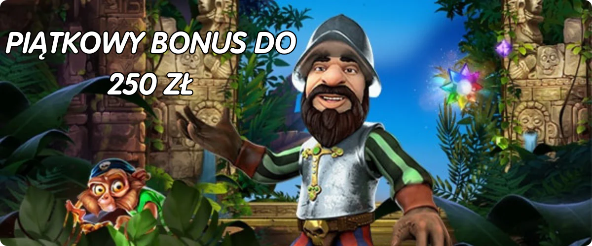 Piątkowy bonus do 250 zł