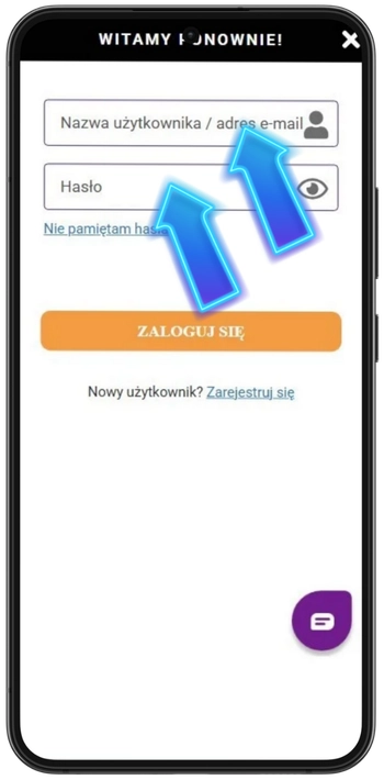 Wpisz swoje dane logowania