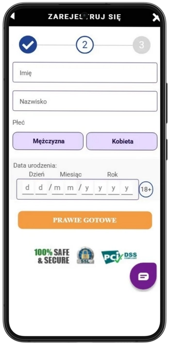 Dane osobowe w rejestracji Gratowin